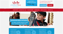 Desktop Screenshot of childrenfirstderby.co.uk
